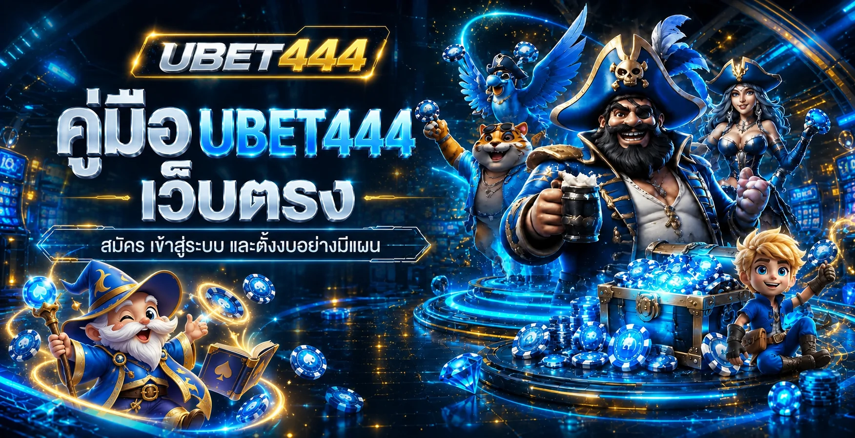 UBET444 เว็บตรง คู่มือสมัคร เข้าสู่ระบบ และตั้งงบ